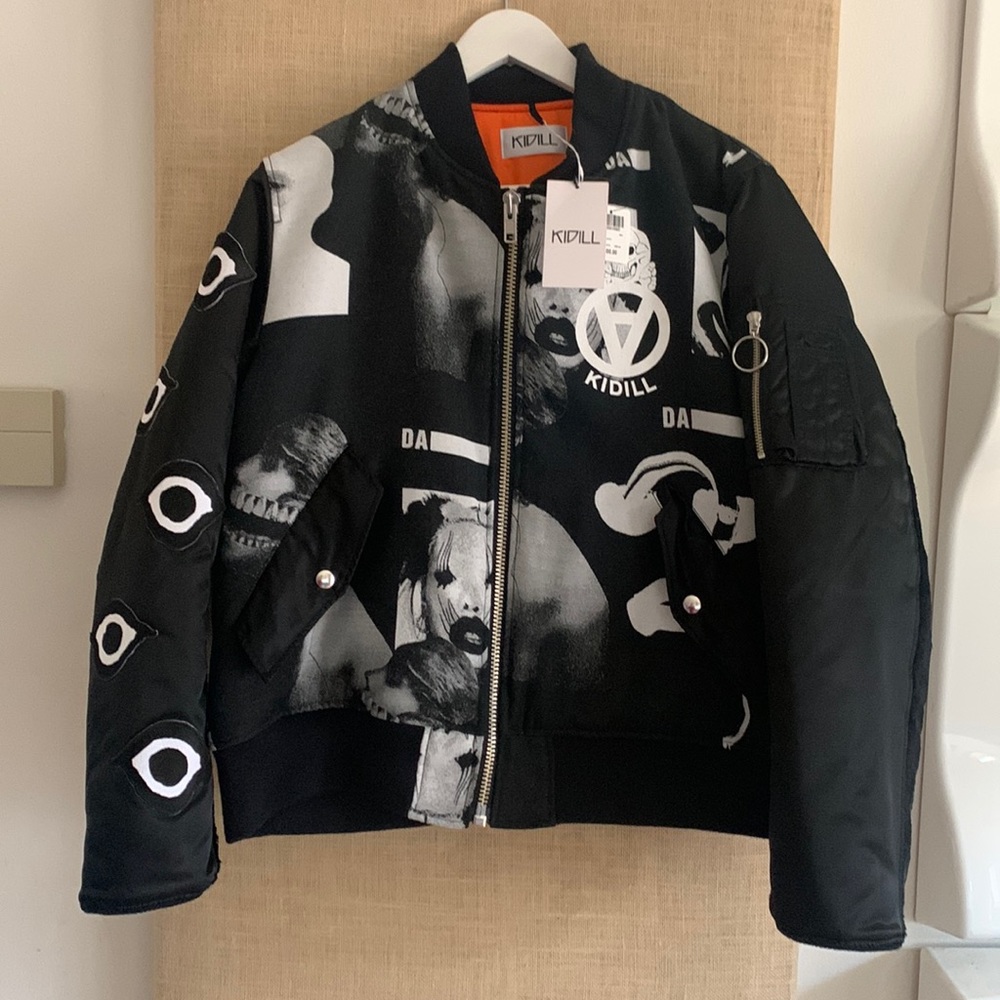 COPY - NWT $1300 sold out! KIDILL Patch -print MA-1